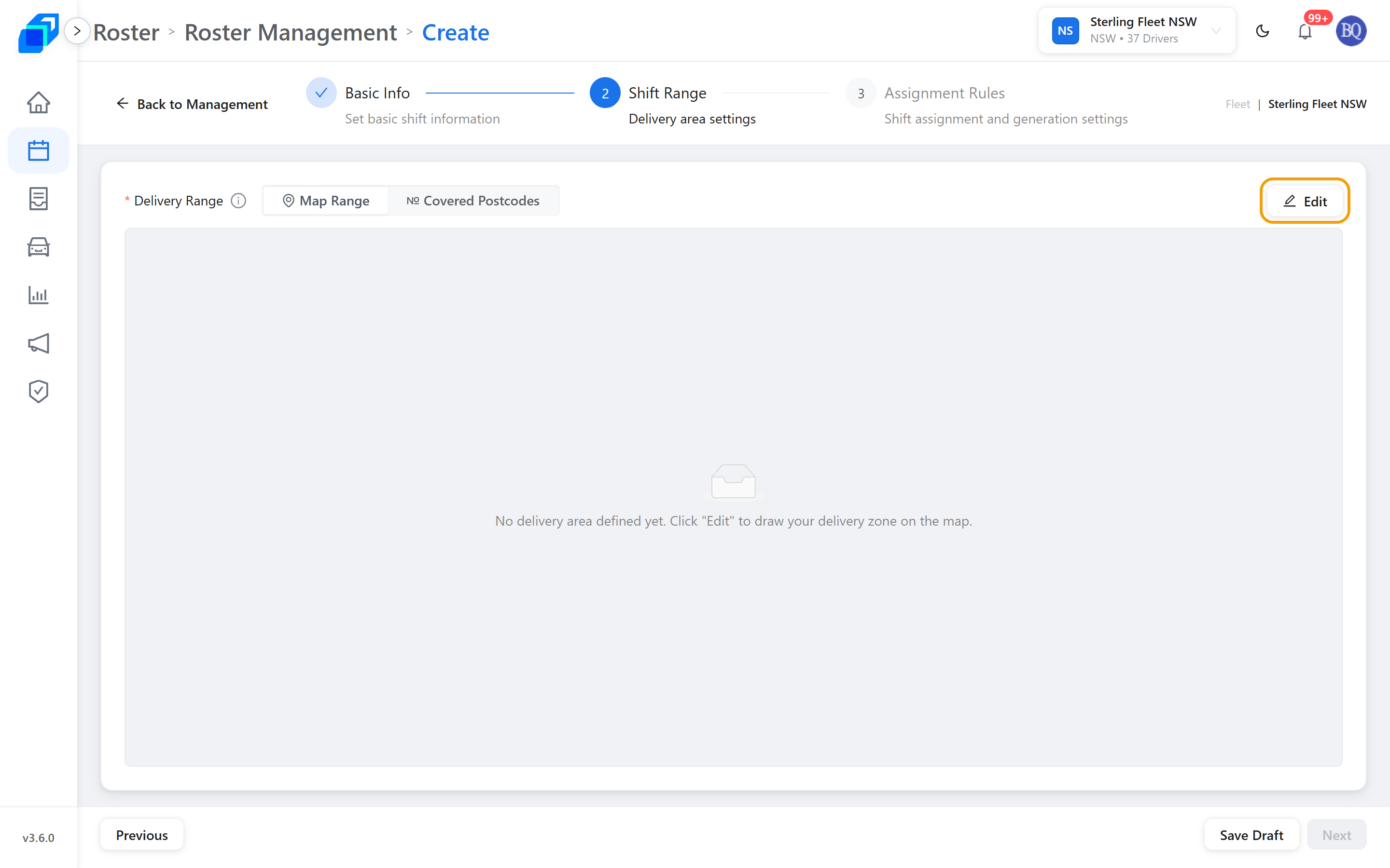 Step 2 before you draw – click Edit to open the editor