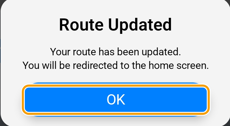 Android Route Updated 視窗，裁切後保留訊息與 OK 按鈕